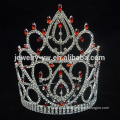 wholesale China red crystal star plastic princess tiara crown for girls manufacturer